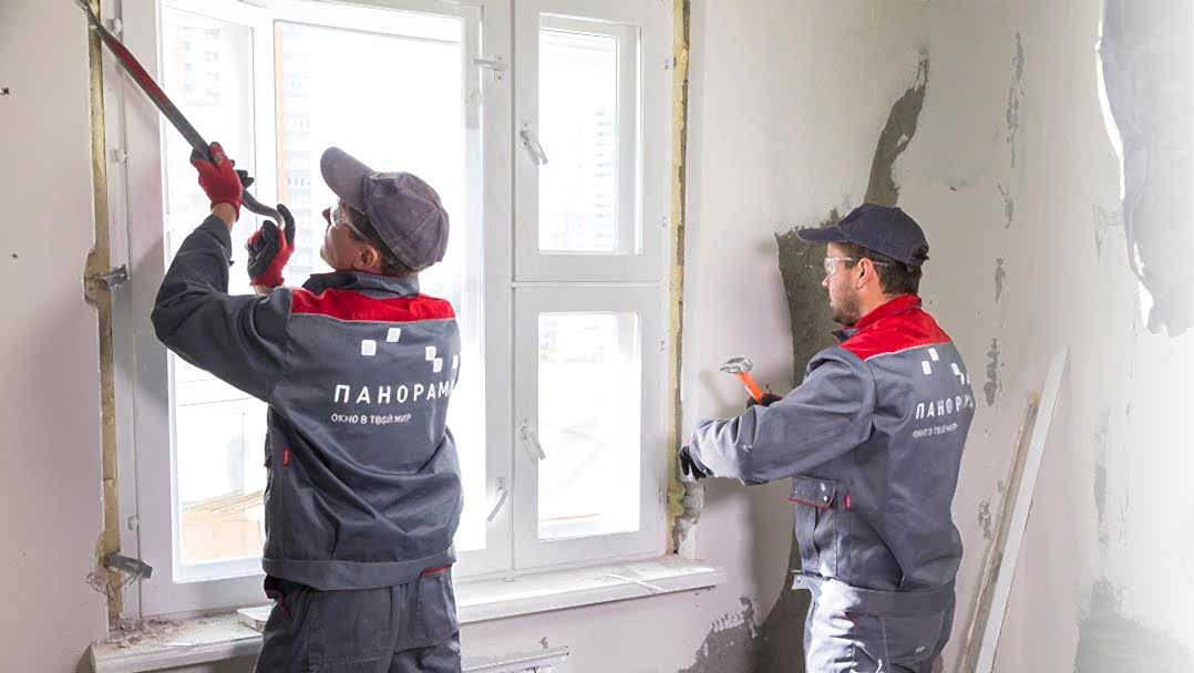 демонтаж старых окон