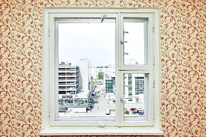 старое окно до установки