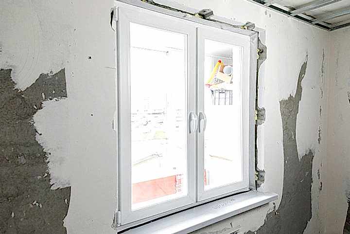 окно ПВХ после установки